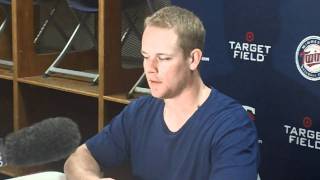 Justin Morneau speaks after rejoining Minnesota Twins [upl. by Jilly845]