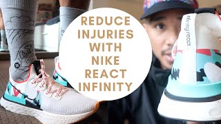 Nike React Infinity Run  This shoe will reduce your running injury Overpronation fix [upl. by Celinda984]