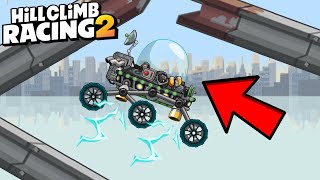 🔥MOONLANDER CAN’T DIE WITH THIS TRICK IN INTENSE CITY  Hill Climb Racing 2 [upl. by Vtarj]