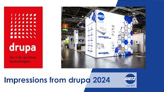 Gietz AG  Impressions from drupa 2024 [upl. by Ahsienom525]