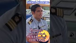 Paano nalaman ni Gerald Anderson na si Julia Barretto na ang The One 💝 shorts [upl. by Aital]