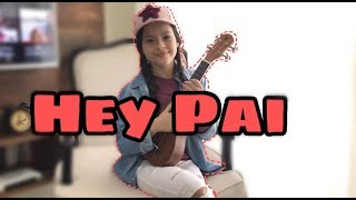 Hey Pai  Isadora Pompeo ft Marcela Taís  Letícia Prudêncio cover UKULELE [upl. by Arimak572]