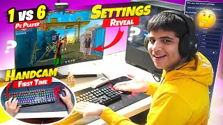 FREE FIRE PC GAMEPLAY  FREE FIRE HANDCAM PC  NONSTOP BHAI CHALLENGE ME 😨1 VS 6 Pc 💻 TUFAN FF [upl. by Merton]