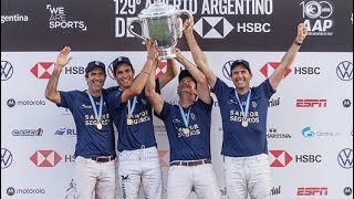 Resumen de la final del Abierto Argentino de Polo HSBC  La Dolfina Saudí Campeón [upl. by Rosenquist]