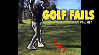 Golf Fails Vol 1  Try not to laugh [upl. by Goran370]