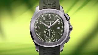 NEW 2021 Patek Philippe Aquanaut Chronograph 5968G010 [upl. by Annaehr652]