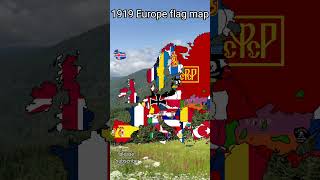 1919 europe flag map totally not accuratemapping worldmap mapper europe map worldgeography [upl. by Selia]