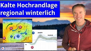 Recht kaltes aber nur regional winterliches Wetter  Zum 3Advent auflebende Westwetterlage [upl. by Hamner]