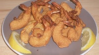 Comment faire des BEIGNETS DE CREVETTES très facilement [upl. by Weirick97]