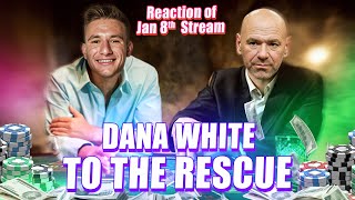 Stevewilldoit needs Dana White to Save him on Blackjack blackjack casino vegas [upl. by Ednil]