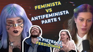 FEMINISTA VS ANTIFEMINISTA PARTE 1  PIETRA BERTOLAZZI E SELVA VAROTTO  Corte Misa e Maria [upl. by Duthie]