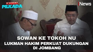 Lukman Hakim Sowan ke para Tokoh NU di Jombang Minta Doa Restu Jelang Pilgub Jatim 2024 [upl. by Ardnazil884]