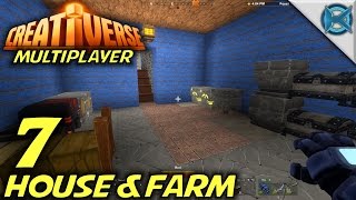 Creativerse Ep 7 quotHouse amp Farmquot Multiplayer Lets Play GameplayS2 [upl. by Namrehs]