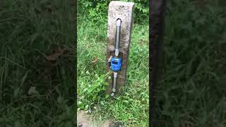 water meter leak l save water [upl. by Krusche]