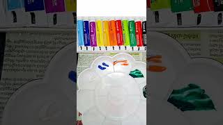 Mix Mix colours subscribe art shortvideo shorts painting support satisfafying [upl. by Henry]