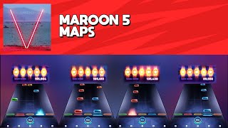 Fortnite Festival Maroon 5  Maps  All Instruments Expert Flawless [upl. by Naryb]