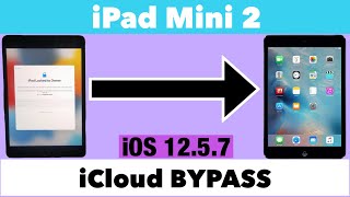 How To iPad Mini 2 iCloud Bypass Unlock A1489 iOS 1257UnlockToolNew Tricks 2024 [upl. by Zingg]