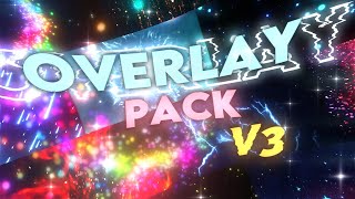 Overlay pack V3  50 OVERLAY  FOR EDITING ✨ [upl. by Elleraj]