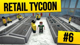 Retail Tycoon 6  INSIDE THE APPLE STORE Roblox Retail Tycoon [upl. by Ehcnalb20]