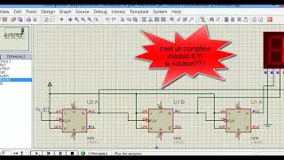 Comment Réaliser un compteur asynchrone modulo 6 [upl. by Adnical275]