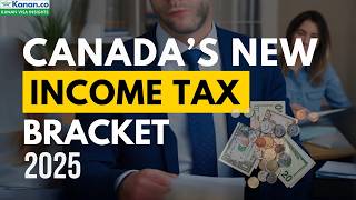 Canadas New Income Tax Bracket 2025  Kanan Visa Insights  Study Abroad News [upl. by Eberly551]