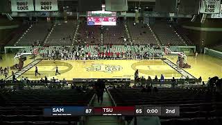 TSU Mens Basketball vs Samford [upl. by Anenahs]