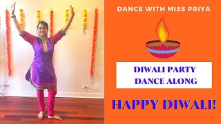 15 MIN DIWALI PARTY DANCE ALONG  Happy Diwali [upl. by Ymled]