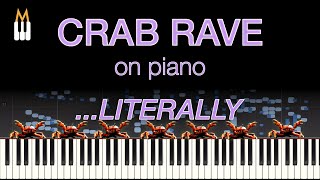 Noisestorm  Crab Rave Audio Illusion Can a piano trick your mind [upl. by Etnaihc588]