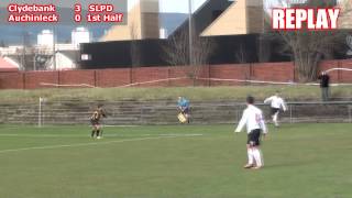 Clydebank v Auchinleck Talbot 22314 [upl. by Whang]