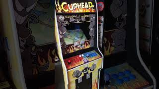 Cuphead cabinet at Cidercade Dallas [upl. by Corder]