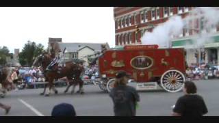 Morecraft steam calliope 2009 Circus City Parade [upl. by Wendolyn]