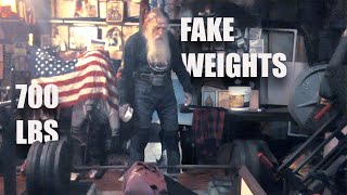 Exposing 74 Years Old Mike Burch Using Fake Weights [upl. by Ches]