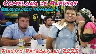 Comelona de Pupusas en Reubicación Numero 2 Chalatenango elsalvador 2023 [upl. by Airdnaz]