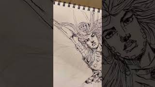 Gyro Zeppeli Speedpaint steelballrun jjba [upl. by Elacim]