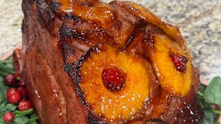 Brown Sugar Pineapple Glazed Ham Holiday Ham [upl. by Walburga]