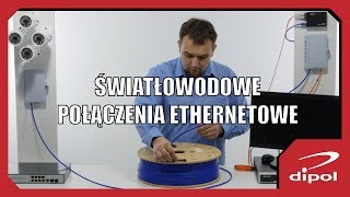 Światłowodowe połączenia ethernetowe [upl. by Leftwich994]