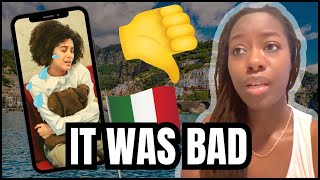 Black Woman SOLO Travels To Italy amp Instantly Regrets It [upl. by Ytsirt950]