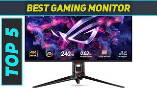 5 Best Gaming Monitor in 2024 [upl. by Lipcombe]