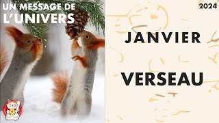 VERSEAU JANVIER 2024 HOROSCOPE FAMILLE TRAVAIL FINANCES [upl. by Aita]