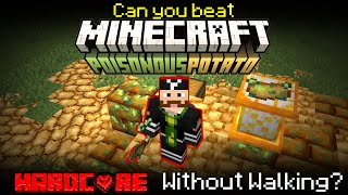 Beating Hardcore Minecraft only using the Lashing Potato to move [upl. by Pentheam]