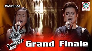 The Voice Teens Philippines Grand Finale Coach Lea amp Mica  The Prayer [upl. by Atwahs274]