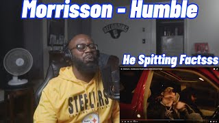 Morrisson  Humble HE FLIPPED A EMINEM BAR 🔥 GoHammTV Reaction [upl. by Eberle]