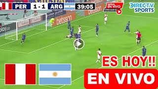 🔴 Perú vs Argentina EN VIVO hoy Preolímpico sub 23 2024 x Directv Sports ✅ Donde ver EN VIVO [upl. by Mercedes]