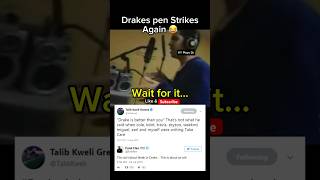 Drake taking Bars Since day 1 drake kendricklamar notlikeus kendrick [upl. by Anilesor]