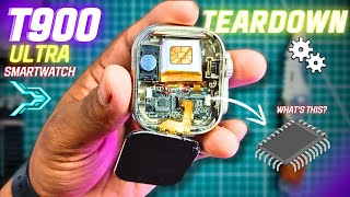 T900 Ultra Smartwatch  Teardown 😮🔥 [upl. by Rafaelia]