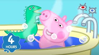 George Pig Takes a Bath 🐷  Peppa Pig  Full Episodes  Cartoons for Kids [upl. by Bronnie]