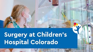 Surgery at Children’s Hospital Colorado [upl. by Anayd103]