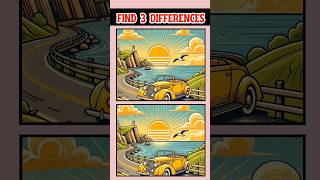 🧠 Spot the difference😱 Can you find all Brain challenging game tricky brain games shorts [upl. by Bull]