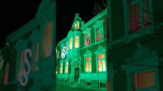 Recklinghausen leuchtet 2024 🤩 ruhrgebiet recklinghausen light lightfestival city night [upl. by Akcir313]