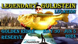 Golden Ridge Reserve Legendary Fish Location  May 30  Jun 5 2024  Call of the Wild The Angler [upl. by Enilemme]